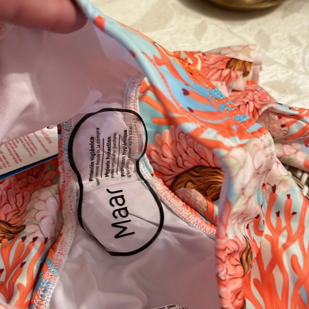 NWT. Maar Coral Reef Kids Swim Set